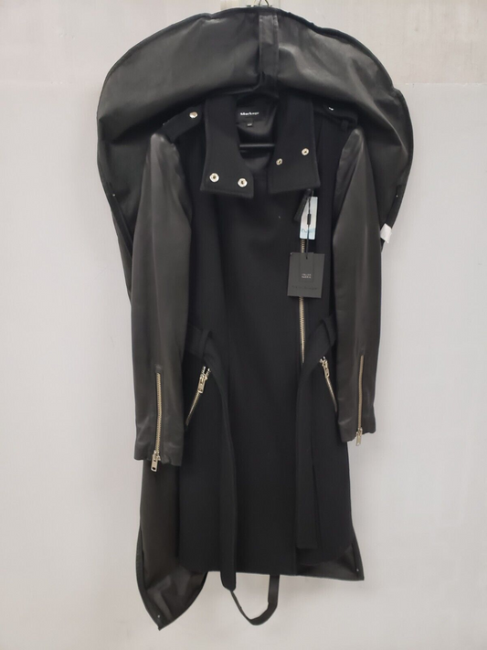 (I-31940) Mackage Dale-F4 Wool/Leather Jacket - Size XS