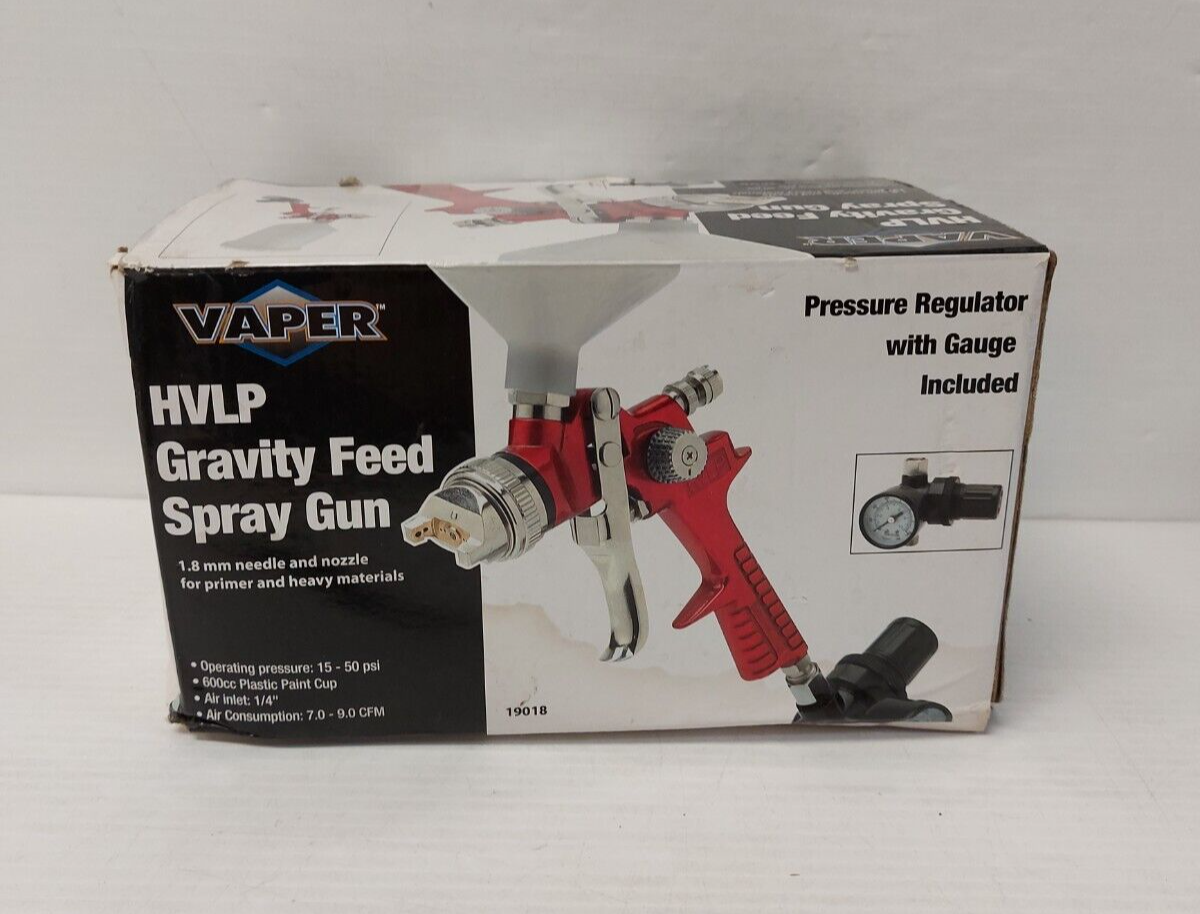 (N81716-1) Viper HVLP 1.8mm Gravity Feed Paint Sprayer