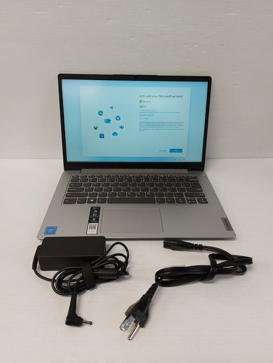 (N80098-1) Lenovo Ideapad 1 141 GL7 Laptop  w/ charger