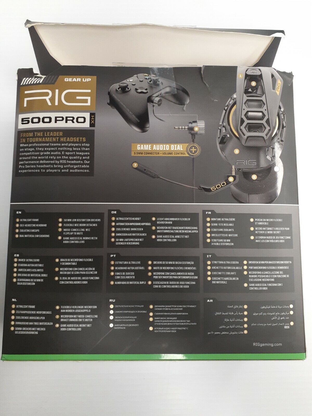 (N15057-2) Nacon RIG500 Pro Xbox Headset
