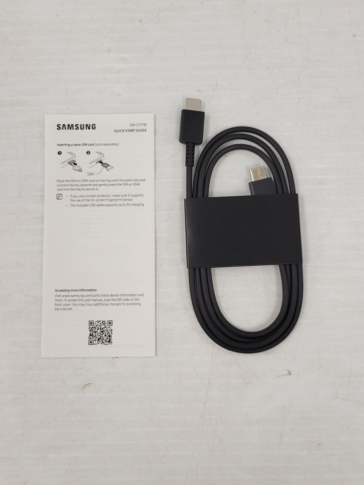 (55757-1) Samsung SM-S711W Galaxy S23 FE - 128GB - Unlocked
