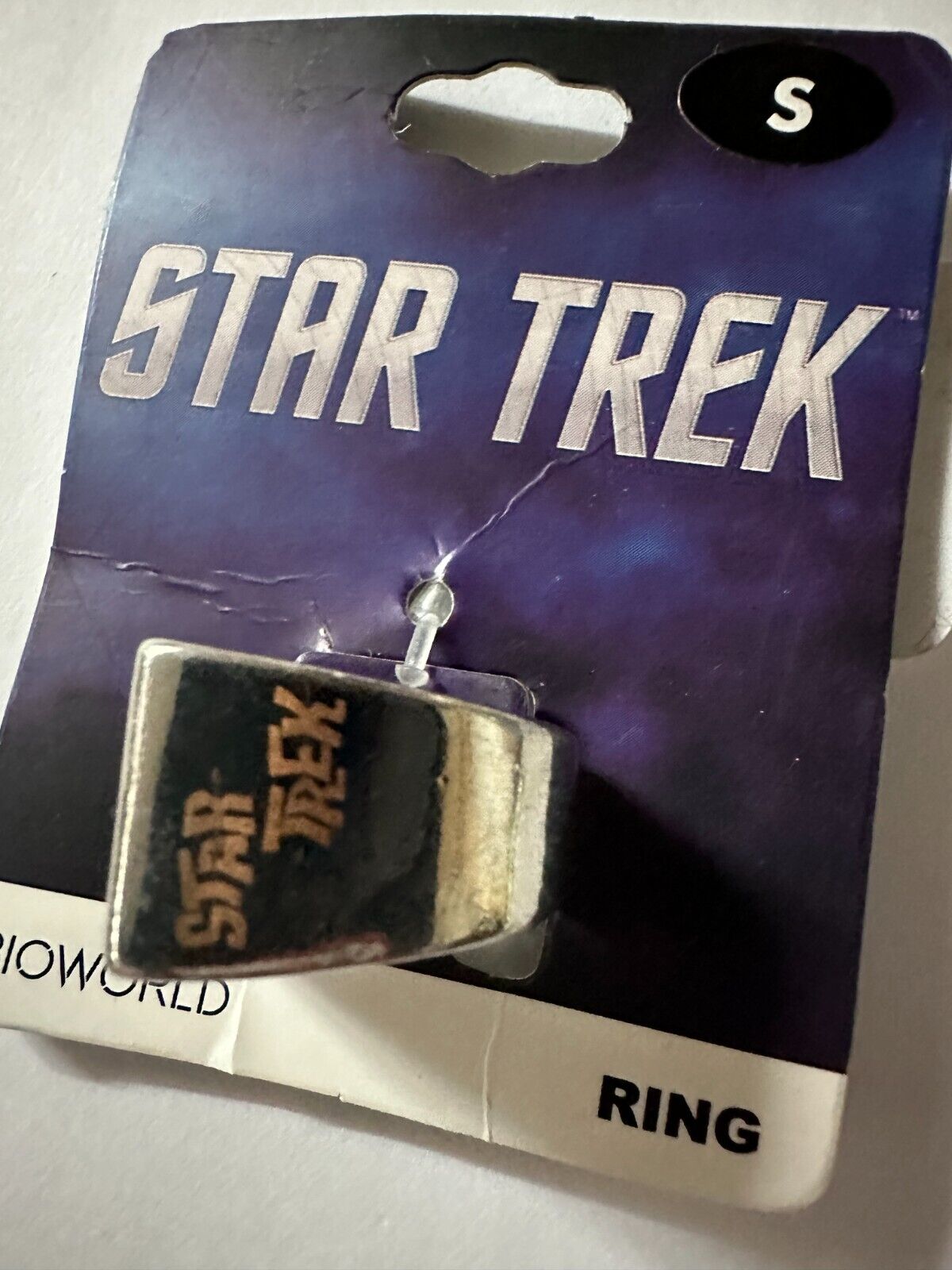 (LUP) Star Trek Ring Size SM