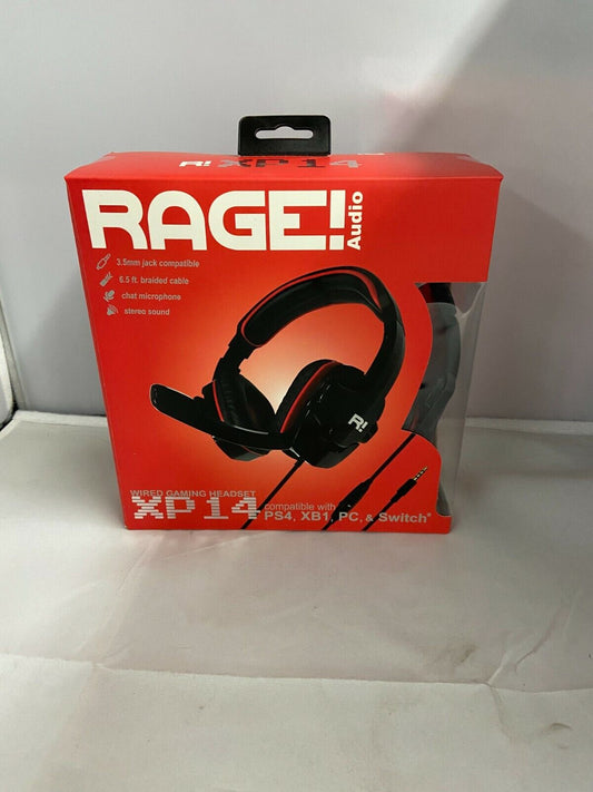 (LUP) Rage Audio Headset for PS4 XB1 PC and Switch