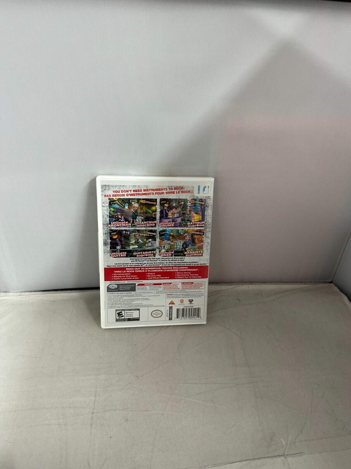 (LUP) Ultimate Band (Nintendo Wii)
