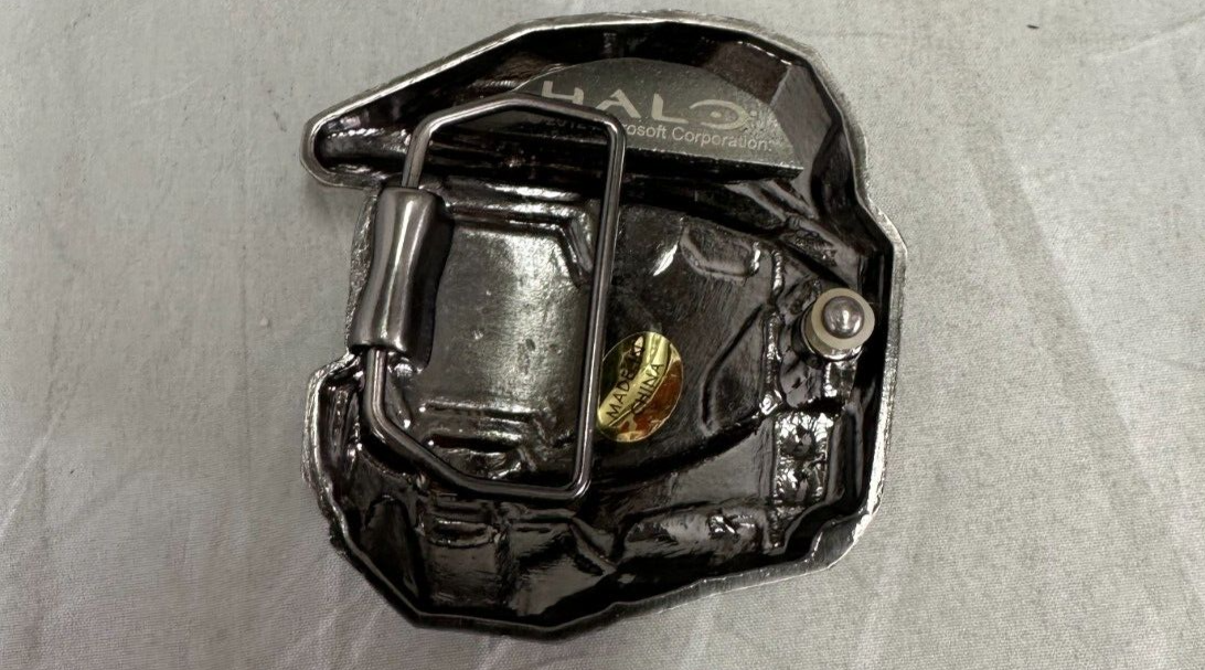 (LUP) Halo Helmet Belt Buckle