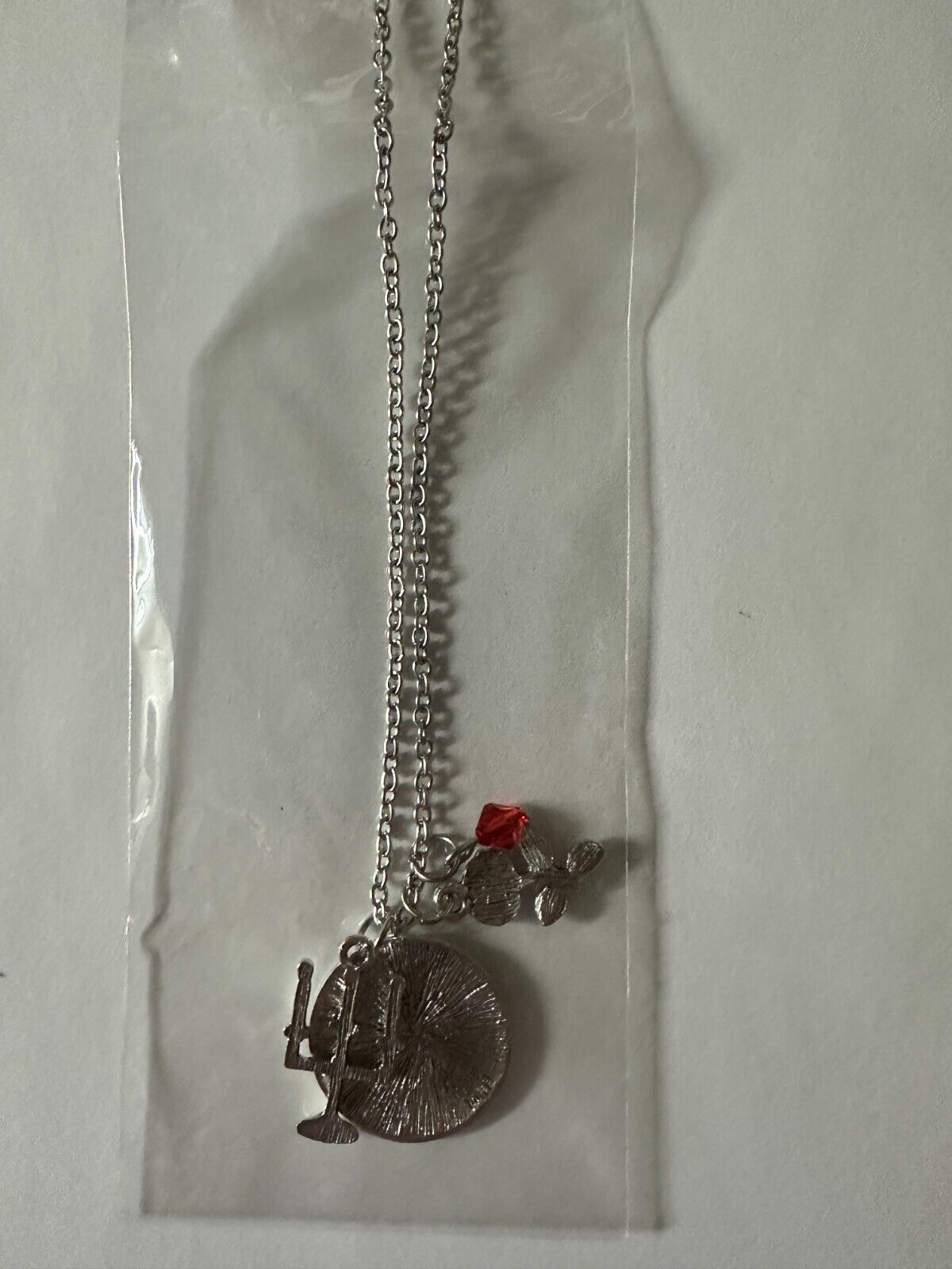 (LUP) Beauty and The Beast Tale As Old As Time Necklace