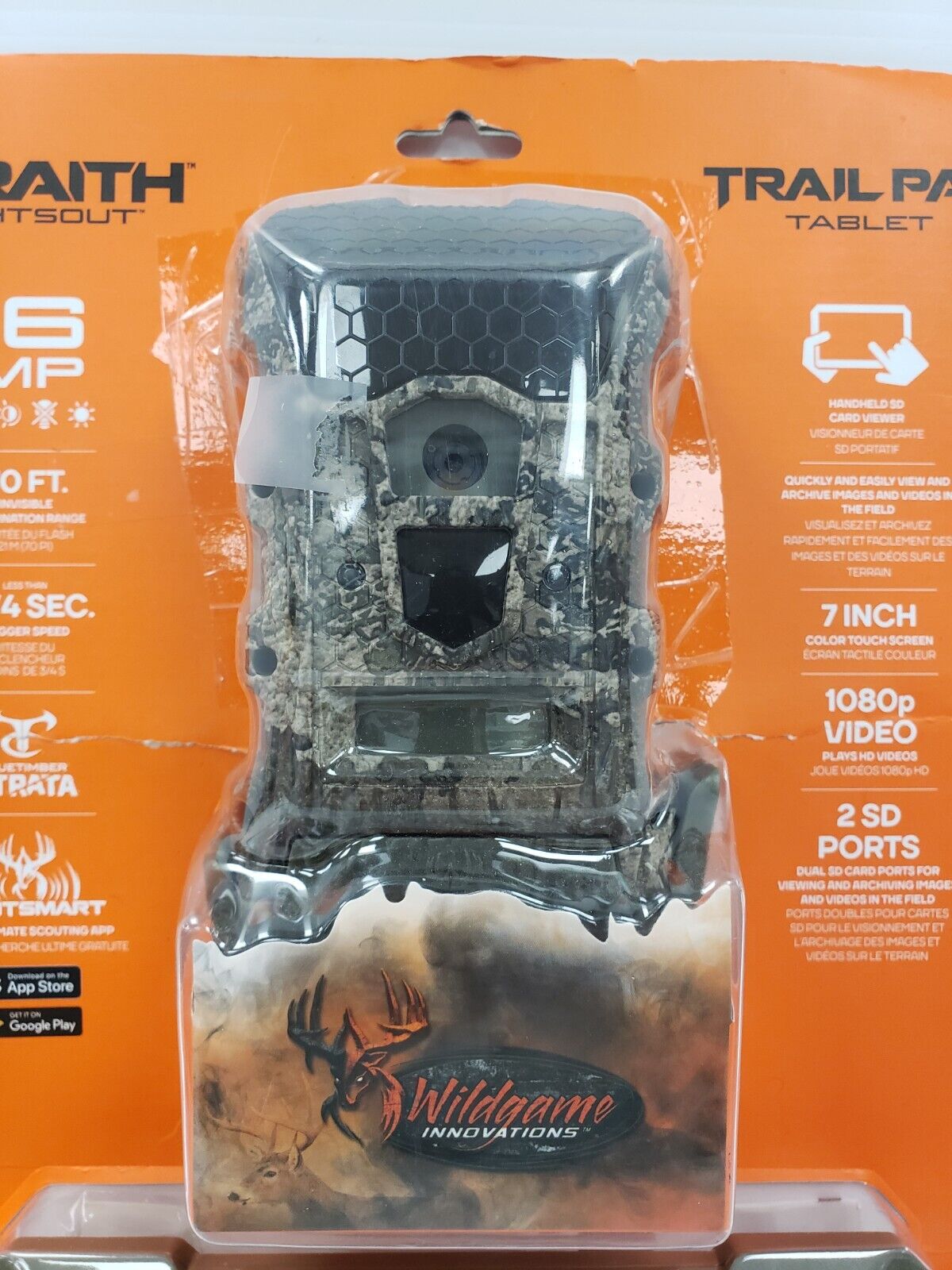 (I-32336) Wildgame Wraith Lightsout Trail Cam