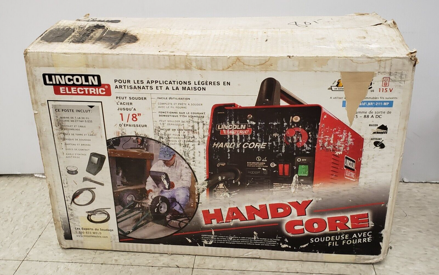 (52678-1) Lincoln Handy Core Electric Welder