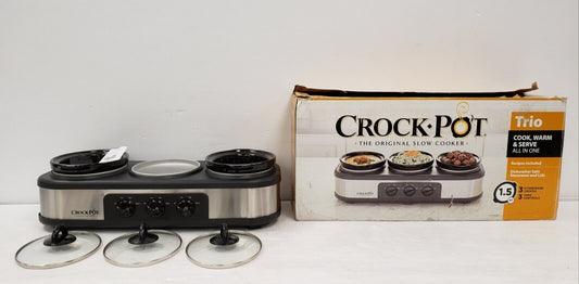 (I-32052) Crock Pot SCKBC300BWS Slow Cooker