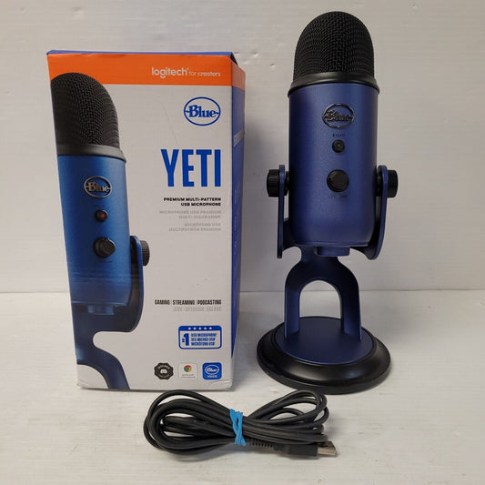 (N76760-1) Logitech Blue Yeti USB Microphone