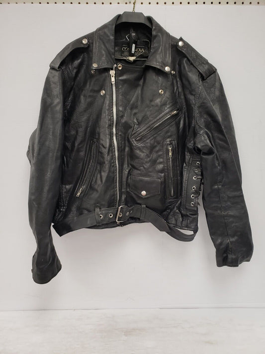 (36381-1) Casanova Leather Jacket-Size XL
